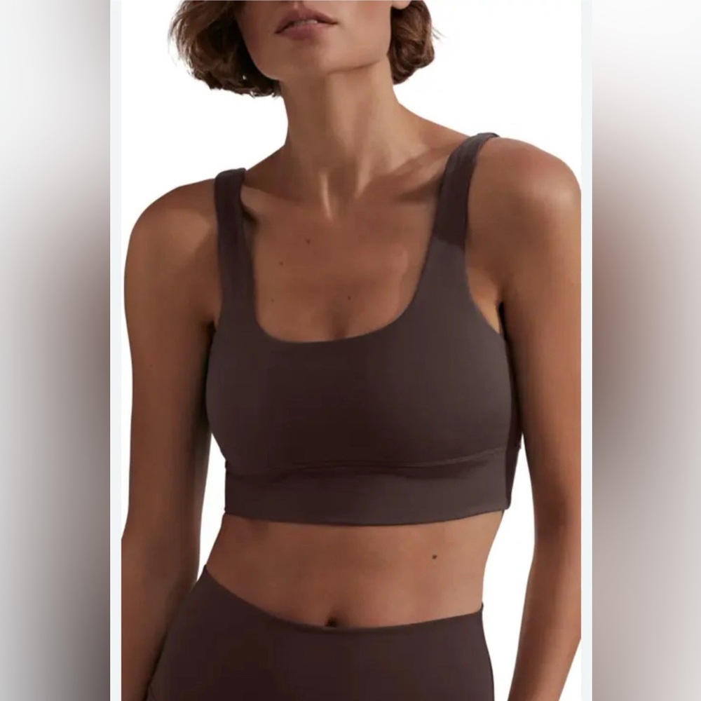 NWT VARLEY FreeSoft Cori Bra in Coffee Bean Sz XS $72